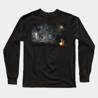 GRAVEYARD ART PRINTS Long Sleeve T-Shirt